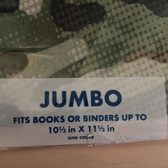 STRETCHABLE BOOK COVER Set of 6: 4 jumbo, 2 standard NWT - Picture 9 of 10